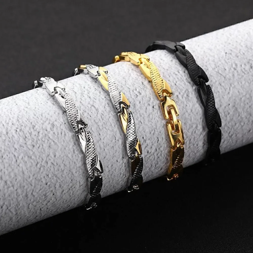 Casual Retro Fashion Pattern Magnetic Bracelet